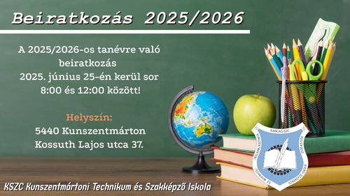 Beiratkozás 2025/2026